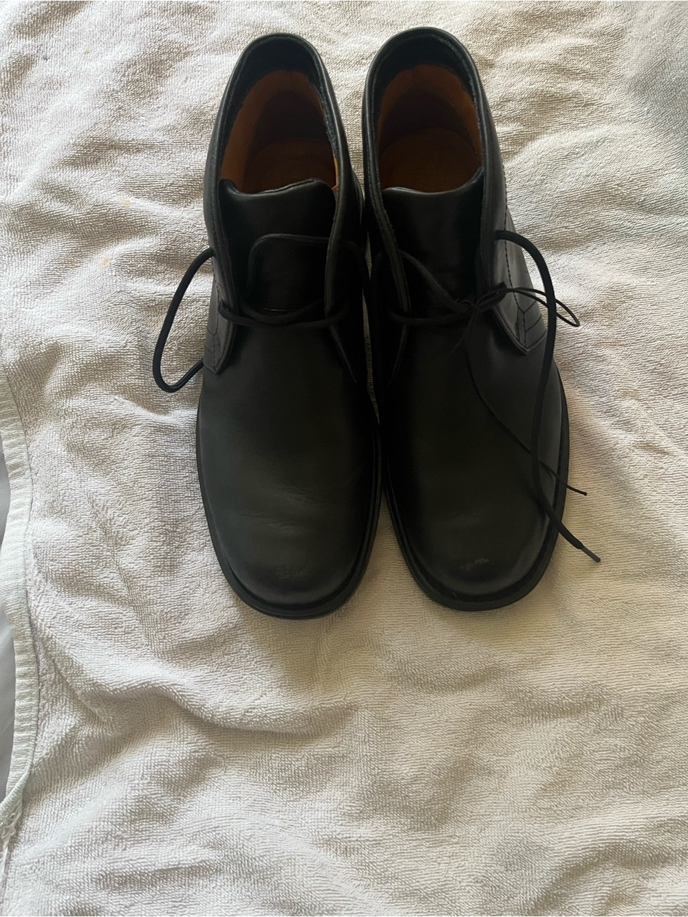 Timberland Men’s Black Leather Chukka Boots - Lace-Up Ankle Boots